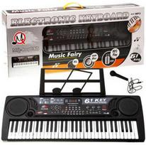 Vaikiškas pianinas MQ-809 USB su mikrofonu