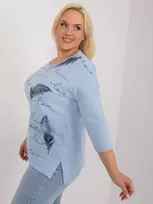 Relevance Palaidinė-RV-BZ-9433.81-šviesiai mėlyna