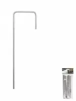 Metalinė vinis geotekstilei J formos (3 cm pločio)