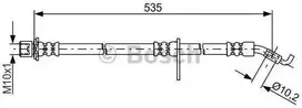 Bosch Stabdžių Žarna Daihatsu Terios J2 F7 1.3 1.5 VVT-i 4x4 43015 43016 43017