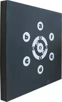 Šaudymo iš lanko taikinys Yate Set Start 04, 80x80x7 cm, su PP HD stovu