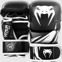 MMA pirštinės Venum Challenger 3.0 – juodos/baltos