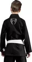 Venum Contender vaikiškas BJJ kimono (su nemokamu baltu diržu) – juodas
