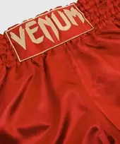 Muay Thai šortai Venum Classic - Bordo/Auksinė