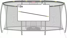 Karkaso vamzdžių komplektas BERG 470 (.01 versija) tinklui Grand Safety Net Deluxe