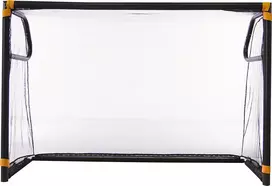 Futbolo vartai Buffalo Winner, juodi, 185 x 70 x 125 cm