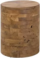 Beliani BRANT pagalbinis staliukas, tikmedis, rudas