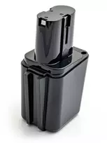 Powery Akumuliatorius Bosch 2607300002, 2607335012, 3604300500, 2607335176 9.6V 3.0Ah NiMH, skirtas elektriniams įrankiams GBM 9.6V ES, GSB 9.6V ES, GSC 9.6, GSE 9.6, GSR 9.6