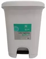 Mopatex Cisne Hygienic Baltas atliekų dėžė su dangčiu ir pedalu, 30L