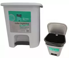 Mopatex Cisne Hygienic Baltas atliekų dėžė su pedalu 7.5L