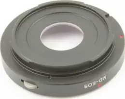 Pixco adapteris iš CANON EOS [EF EF-S] į MINOLTA [MD] + LENS