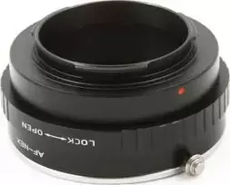 Pixco adapteris SONY NEX [E] -&gt, SONY ALPHA + BLOKADA