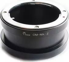 „Pixco“ adapterio sumažinimas, skirtas NIKON Z į OLYMPUS OM