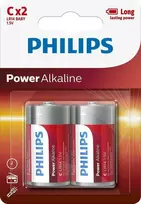 Philips LR14 C Power baterijos 2 vnt.