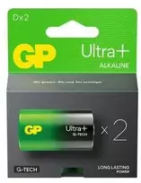 Gp Batteries GP LR20 Ultra+ (G-TECH) baterijos 2 vnt.