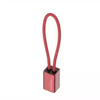 USB-A + Lightning laidas su LDNIO LC98 raktų pakabuku