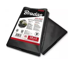 Agrotekstilė nuo piktžolių Bradas, 80 g/m², 3.2 x 5 m, neaustinė, juoda