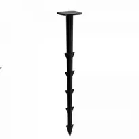 Smeigės agroplėvelei tvirtinti Bradas SOLID, 25 cm, 50 vnt.