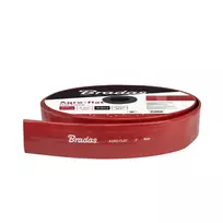 Plokščia vandens žarna Bradas AGRO-FLAT PVC, W.P.7 / B.P.21 Bar, 3"- 100m, Raudona