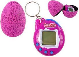 Elektroninis žaidimas gyvūnėlis "Tamagotchi" kiaušinyje, rožinis