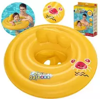 Pripučiamas ratas su sėdyne Bestway Swim Safe, 69 cm