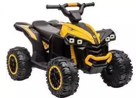 Elektrinis keturratis vaikams Quad HL568, geltonas