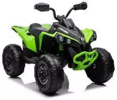Elektrinis keturratis vaikams Quad CAN-AM Renegate, žalias
