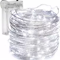 Girlianda 80 LED Micro, šalta balta