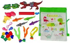 Nardymo žaislų rinkinys Dinozaurai