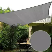 Uždanga/burė nuo saulės, 4x3 m, pilka