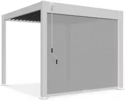 Roletas pavėsinėms Pergola ELEGANCE/DELUXE/FUSION 3 m, Baltas