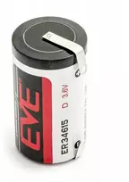 Akumuliatorius EVE ER34615CNR 3,6 V 19000 mAh ličio baterija - LiSOCL2, D, LS33600CNR, SL-780, TL-2300, TL-4930, XL-200F