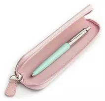 Parker Jotter Originals Mint Tušinuko dovanų rinkinys su rožiniu dėklu