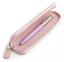 Parker Jotter Originals Lilac Tušinuko dovanų rinkinys su rožiniu dėklu