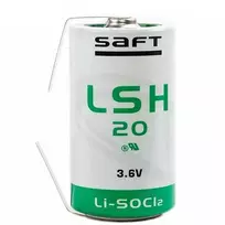 Baterija - Saft Lsh20 U-lötfahne Er-d 3.6v 13000mah Ličio 1 Vnt.