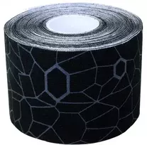 Thera-Band kineziologinis teipas juodas, raštuotas