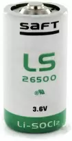 Baterija - Saft Ls26500 Cr C 3,6v Ličio 1 Vnt.