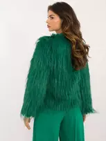 Wool Fashion Italia Striukė moterims-AT-KR-2359.96P- žalia