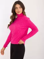 Wool Fashion Italia Megztinis-AT-SW-2334-2.61-fuksija