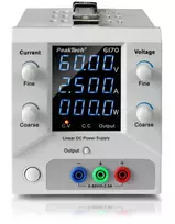 60 V 2,5 A „PeakTech 6170“ laboratorinis maitinimo šaltinis