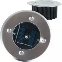Grindininis sodo šviestuvas Solar Round