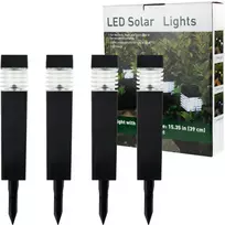 Soliarinis LED sodo šviestuvas ECOBRIGHT, 4 vnt