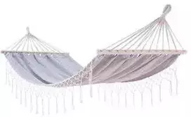 Hamakas Melos-2, 100x200 cm, pilkas