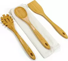 Origin Outdoors virtuvės įrankių rinkinys „Bamboo"