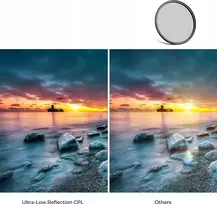 Filtras K+F FILTRAS Poliarizacinis CPL K&F CONCEPT NANO-X Ultra-Low Reflection 37mm 37 mm / KF01.2469