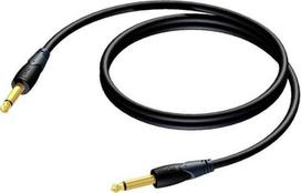 Kabelis Procab Jack 6.3 mm - Jack 6.3 mm 1,5 m juodas (CLA600/1.5)