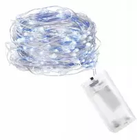 Girlianda 20 LED MicroLED "Smart", šaltai balta/mėlyna