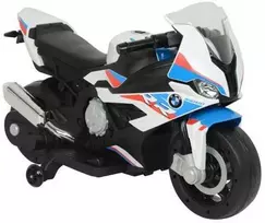 Elektrinis motociklas vaikams BMW S1000RR 2156, baltas