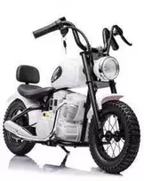 Elektrinis motociklas A9902 36V, baltas
