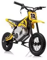 Elektrinis motociklas Cross Bike A9901 36V, geltonas
